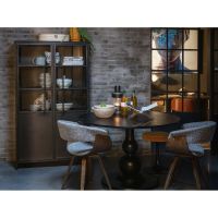 Vitrinekast Exhibit Metaal Zwart