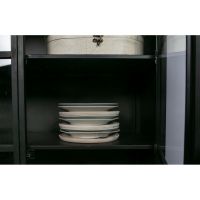 Vitrinekast Exhibit Metaal Zwart