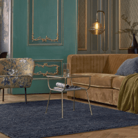 Woood Bijzettafel Amazing Metaal/glas Antique Brass