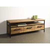 Tower Living Livorno tv-meubel - 130 cm - bruin