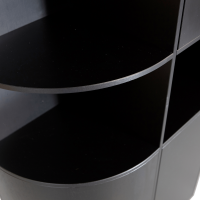 Finca opbergkast rond links 78cm van het woonmerk WOOOD