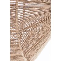 Lyra wandlamp Ø43x43 cm - naturel/mat zwart