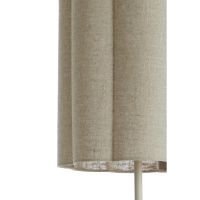 VTwonen - Fringe vloerlamp Ø30x165 cm - naturel/crème - OUTLET B