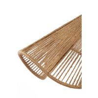 Fodara hanglamp Ø48x19 cm - jute naturel