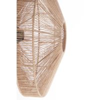 Lyra wandlamp Ø43x43 cm - naturel/mat zwart