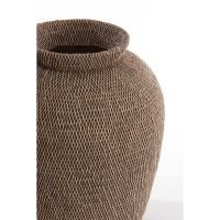 Vendie vaas deco Ø36x46,5 cm - bruin