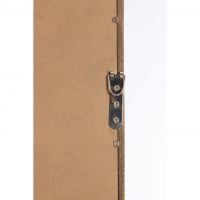 Haiku wandornament 74x2x90 cm - papier-maché crème