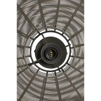 Bahala plafonnière Ø51x18 cm - mat zwart