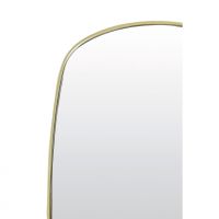 Light & Living Bralo spiegel 36x1,5x55 cm - helder glas+goud