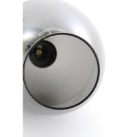 Lukaro hanglamp 5L Ø45x36 cm - antiek brons/glas smoke