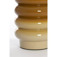 Mirogi bijzettafel Ø30x39 cm - glanzend okergeel