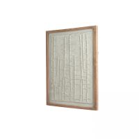 Light & Living Haipa wandornament 74x2x90 cm - papier-maché crème