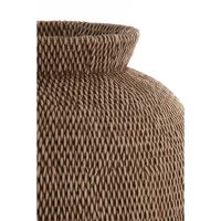 Vendie vaas deco Ø36x46,5 cm - bruin