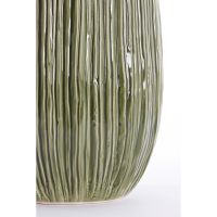 Light & Living Kopra vaas deco Ø30,5x65 cm - keramiek donkergroen