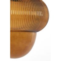 Ovnis hanglamp Ø35x40 cm - glas bruin