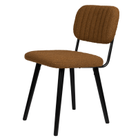 Jake eetkamerstoel bouclé van het woonmerk Puur