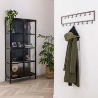 Kapstok industrieel 15 haken - 80 cm