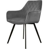 Karl eetkamerstoel velvet van het woonmerk Kick Collection