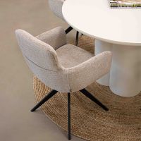 Kick Niek draaistoel - beige