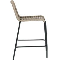 LaForma Glenville barstoel 62 cm beige