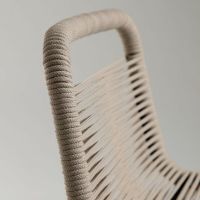 LaForma Glenville barstoel 62 cm beige