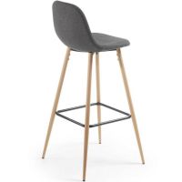 LaForma Barstoel Nilson Donkergrijs 65 cm - OUTLET A