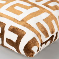 Lane kussen 45cm beige/bruin van het woonmerk Dutchbone 