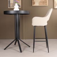 DS4U Lenon barkruk bouclé 2.0 - 75 cm  - beige - OUTLET B