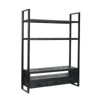 Norris tv-kast 150 cm - zwart