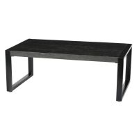 Livingfurn Norris salontafel 110x60 cm - zwart