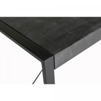 Norris eettafel 200x100 cm - zwart