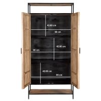 Sturdy wandkast 100x210 cm