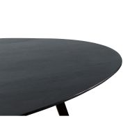 Eettafel Oslo Ovaal Zwart 200 cm - Web Poot