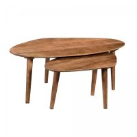 Xavier organische salontafels - set van 2