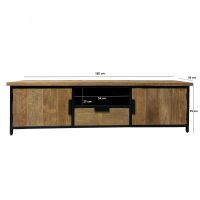 Tomar TV-meubel - 180 cm - naturel - hout