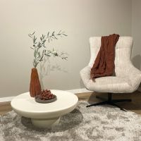 Livingfurn Dune salontafel 80 cm - beige