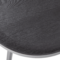 Bijzettafel Mesa Hout M Zwart 45xø45 van het woonmerk WOOOD