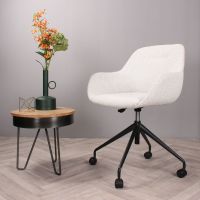 DS4U Milan bureaustoel bouclé - ivoor - OUTLET B