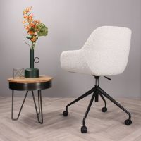 DS4U Milan bureaustoel bouclé - ivoor - OUTLET B