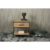 Luna bijzettafel - 60 cm - bruin