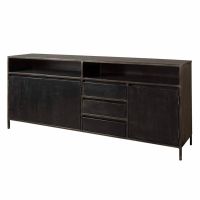 Paterno dressoir - 200 cm - zwart