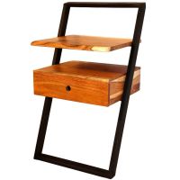 Leona nachtkastje acaciahout 1L 45x35 cm van het woonmerk Fraaai