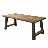 Nano eettafel - 220 cm - bruin