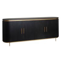 Rivello dressoir - 210 cm - zwart