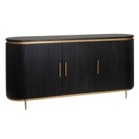 Rivello dressoir - 180 cm - zwart