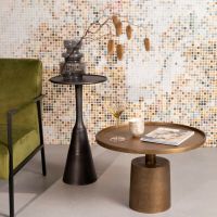 Nora bijzettafel antiek zwart