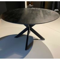 Oslo eettafel rond zwart