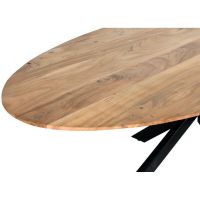 Oslo eettafel ovaal naturel