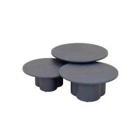 Palazzo salontafel - ø75 cm - zwart