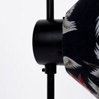 Pamela vloerlamp - zwart